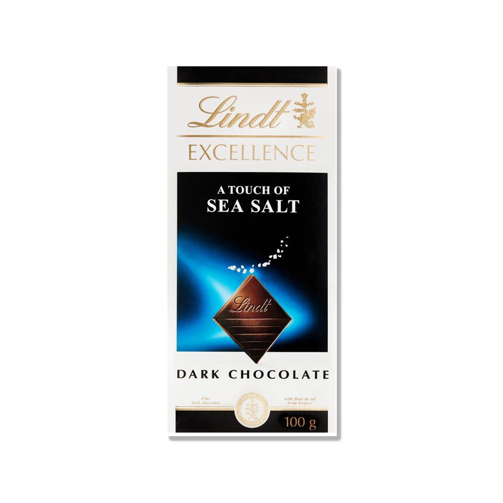 Lindt - Choklad Excellence Sea Salt - 100g
