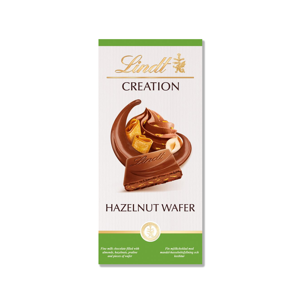 Lindt - Création Hazelnut Wafer - 150g