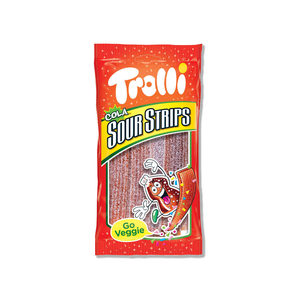 Trolli - Saure Streifen Cola - 85 g
