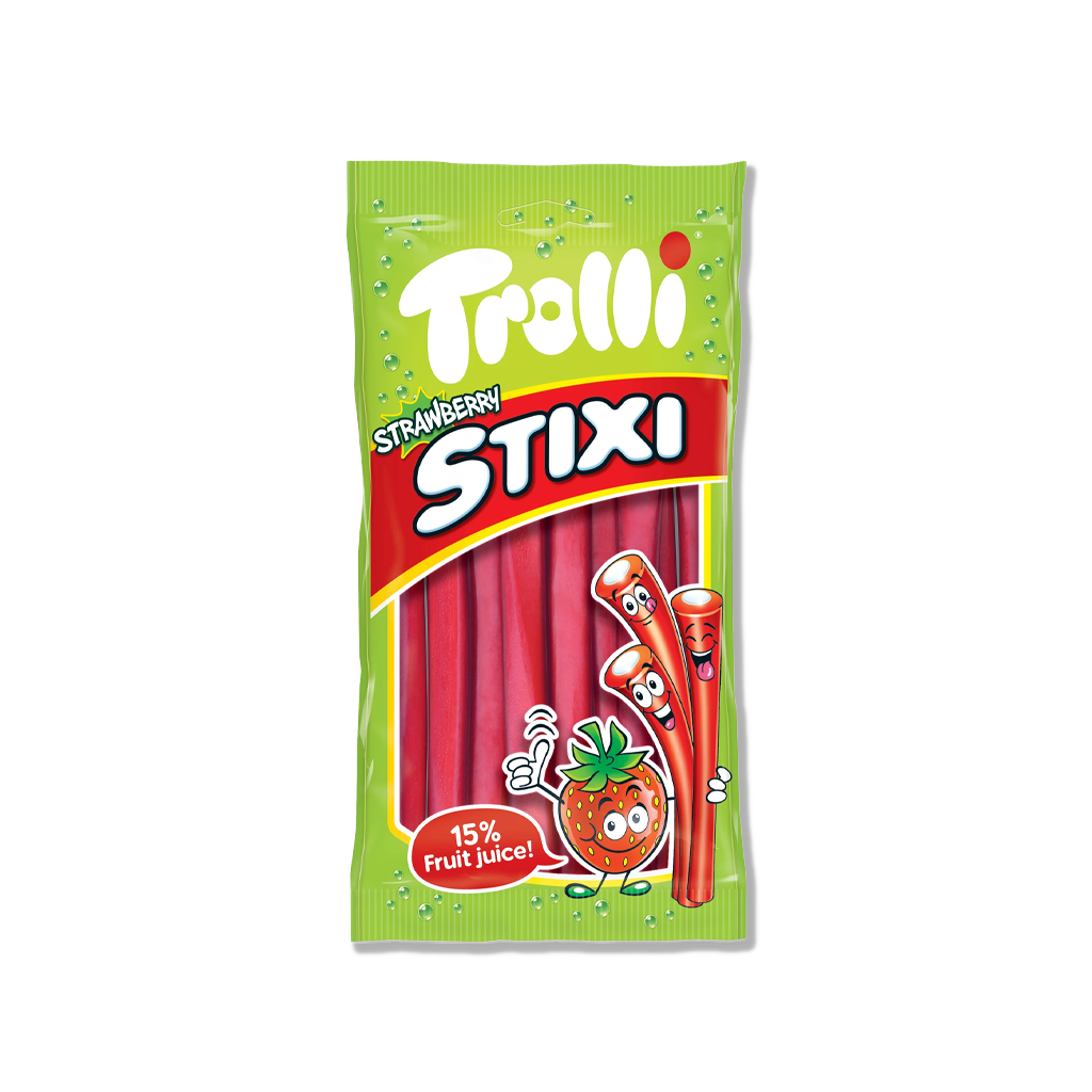 Trolli - Maasikas STIXI - 85g 