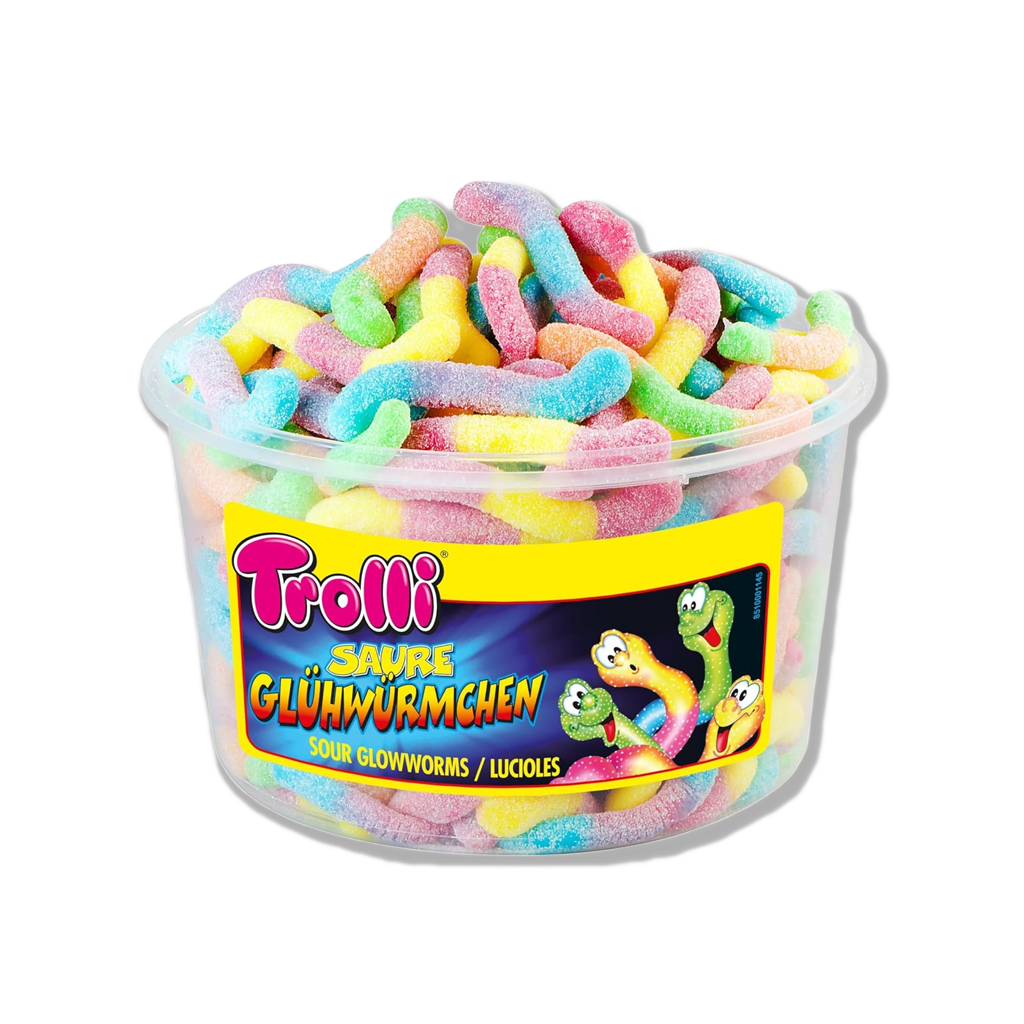 Trolli - Kyselé světlušky ve sklenici - 1000g