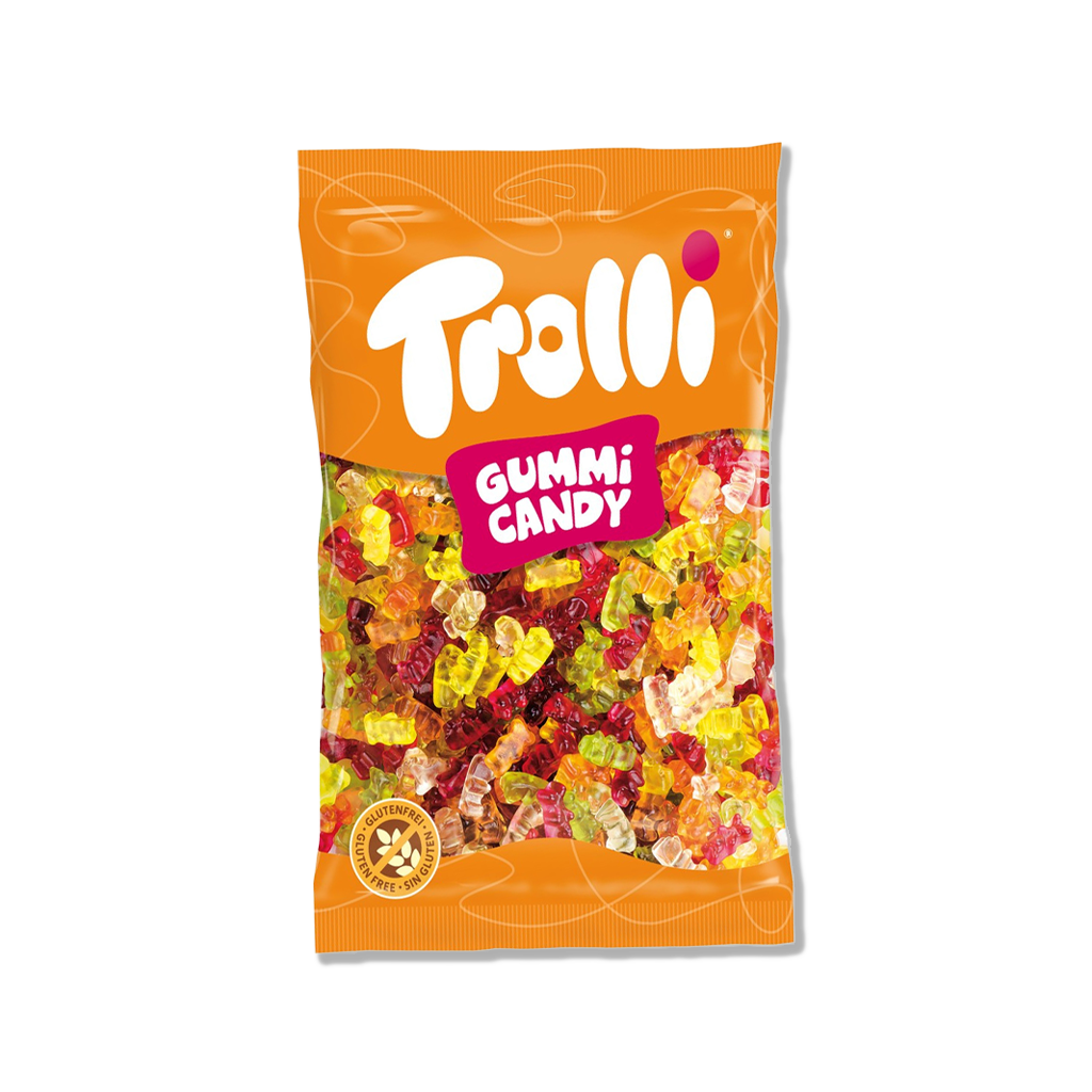 Trolli - Gummi Candy - Medvědi - 1000g 