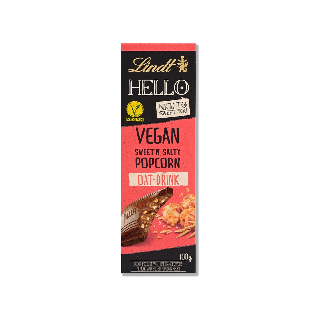 Lindt - Hello Vegan Salty Popcorn - 100g