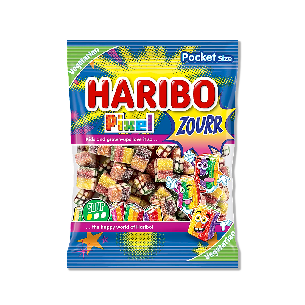 Haribo - Pixel Zourr - 80g