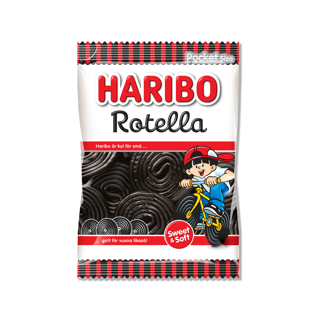 Haribo - Rotella Licorice - 80g