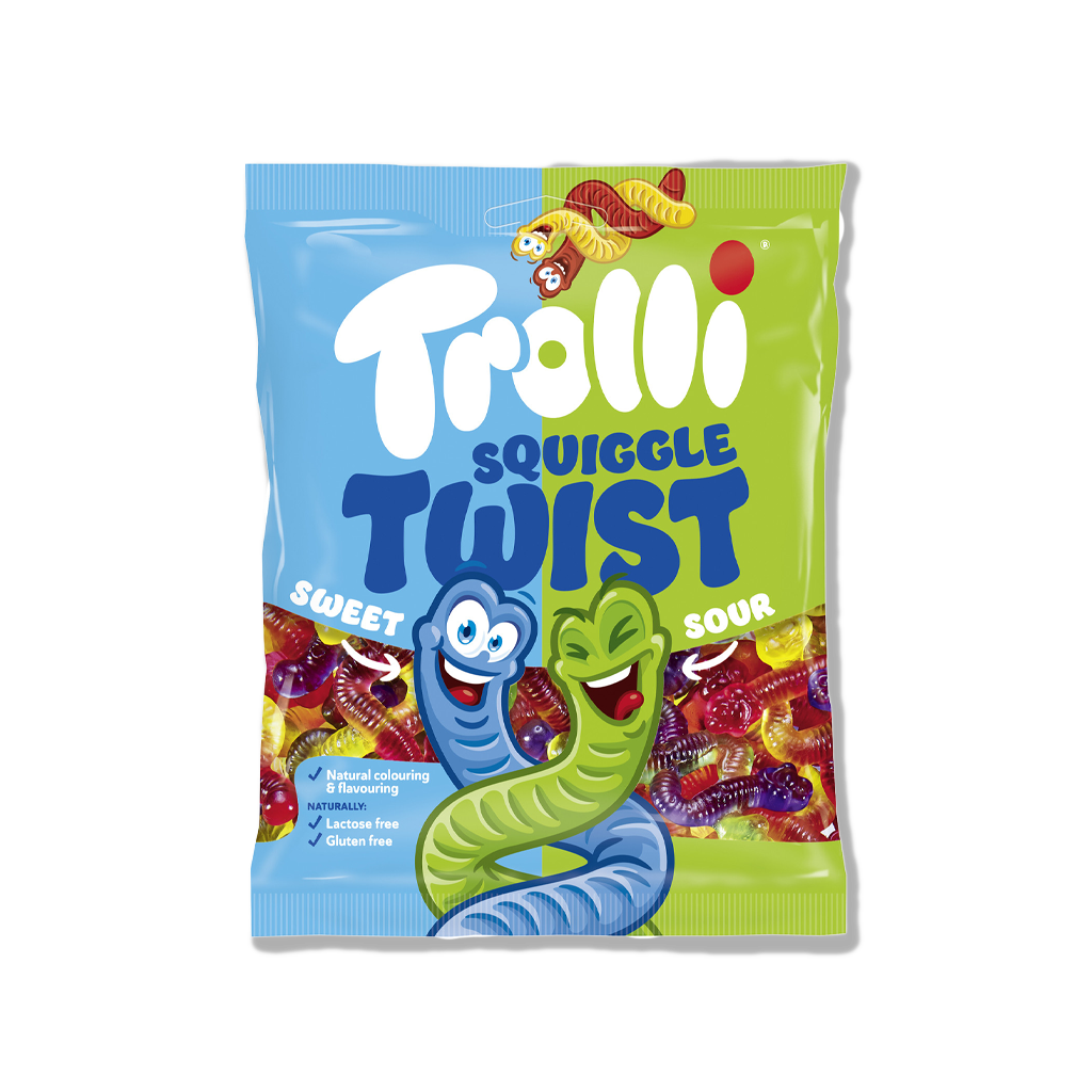 Trolli - Squiggles Twist - 100 g