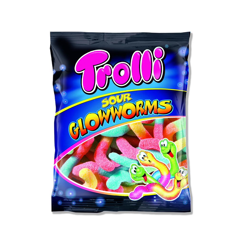 Trolli - Kwaśne świetliki - 100g