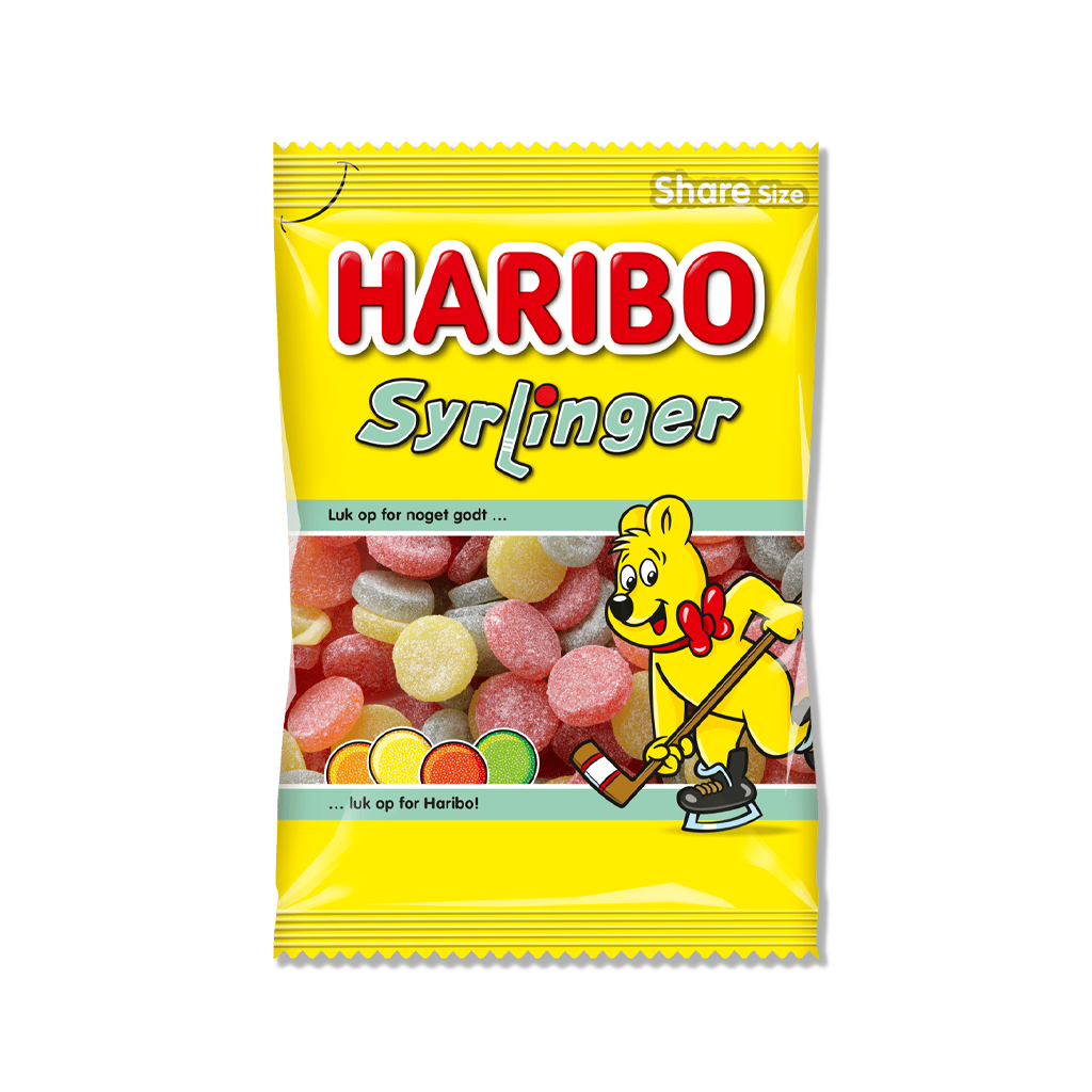 Haribo - Syrlinger - 375g