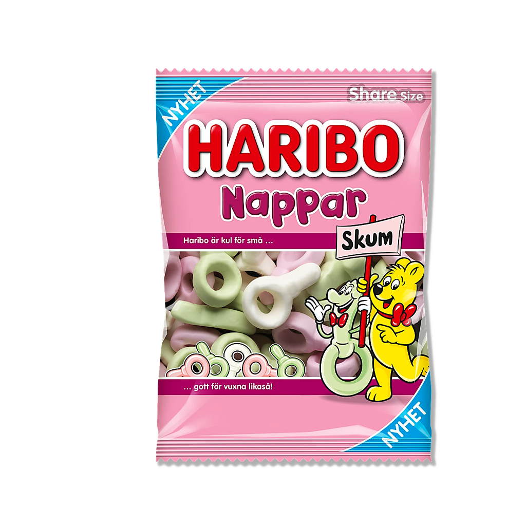 Haribo - Pacifiers Foam - 120g