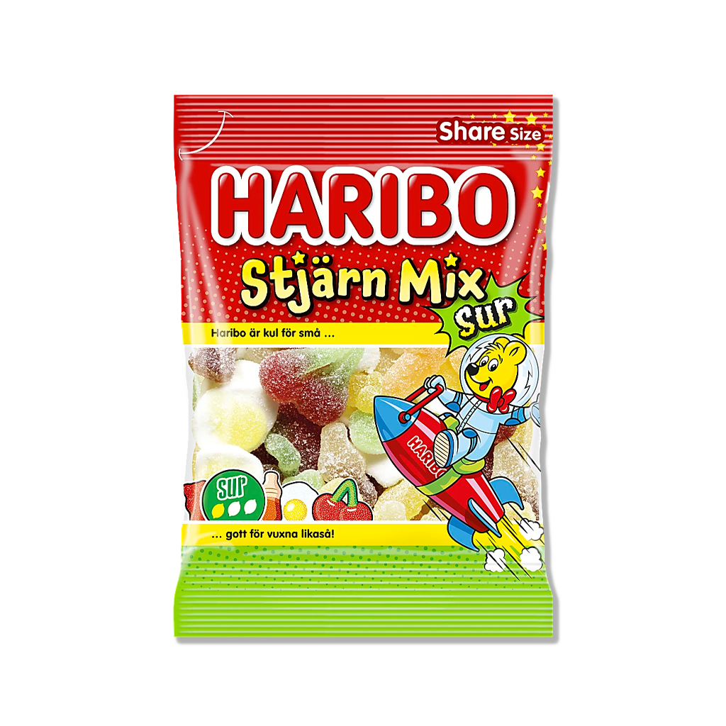 Haribo - Star Mix Sour - 150g
