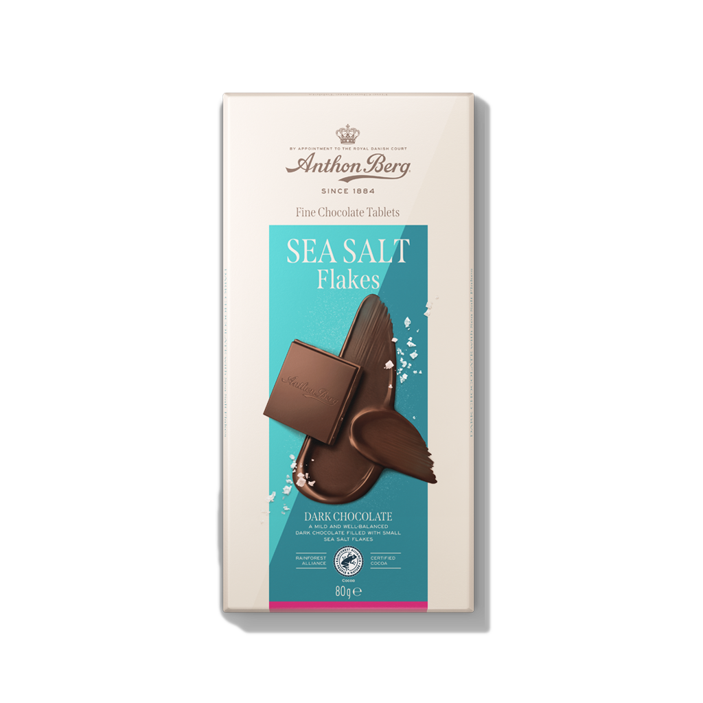 Anthon Berg - Chocolate Sea Salt Flakes - 80g