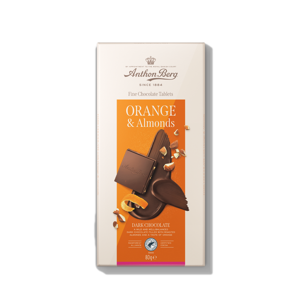 Anthon Berg - Chocolate Orange & Almonds - 80g