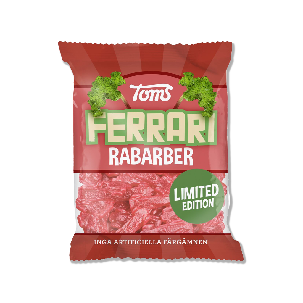 Toms - Ferrari  Rhubarb - 120g