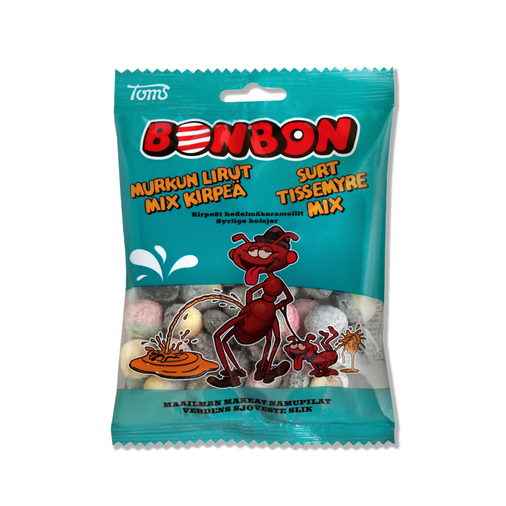 Toms - Sour Squirty Ants (nem tartalmaz valódi hangyákat) - 125g 