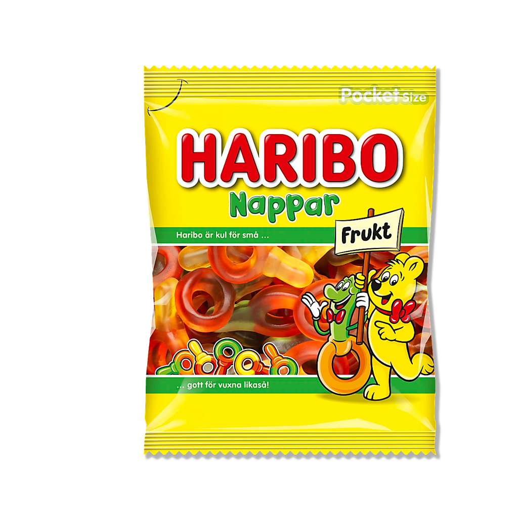 Haribo - Pacifiers Fruit - 80g