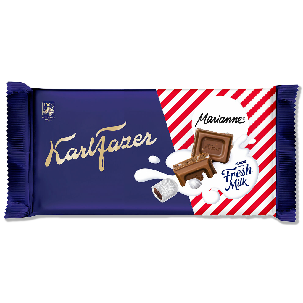 Fazer - Melkesjokolade Marianne - 145g