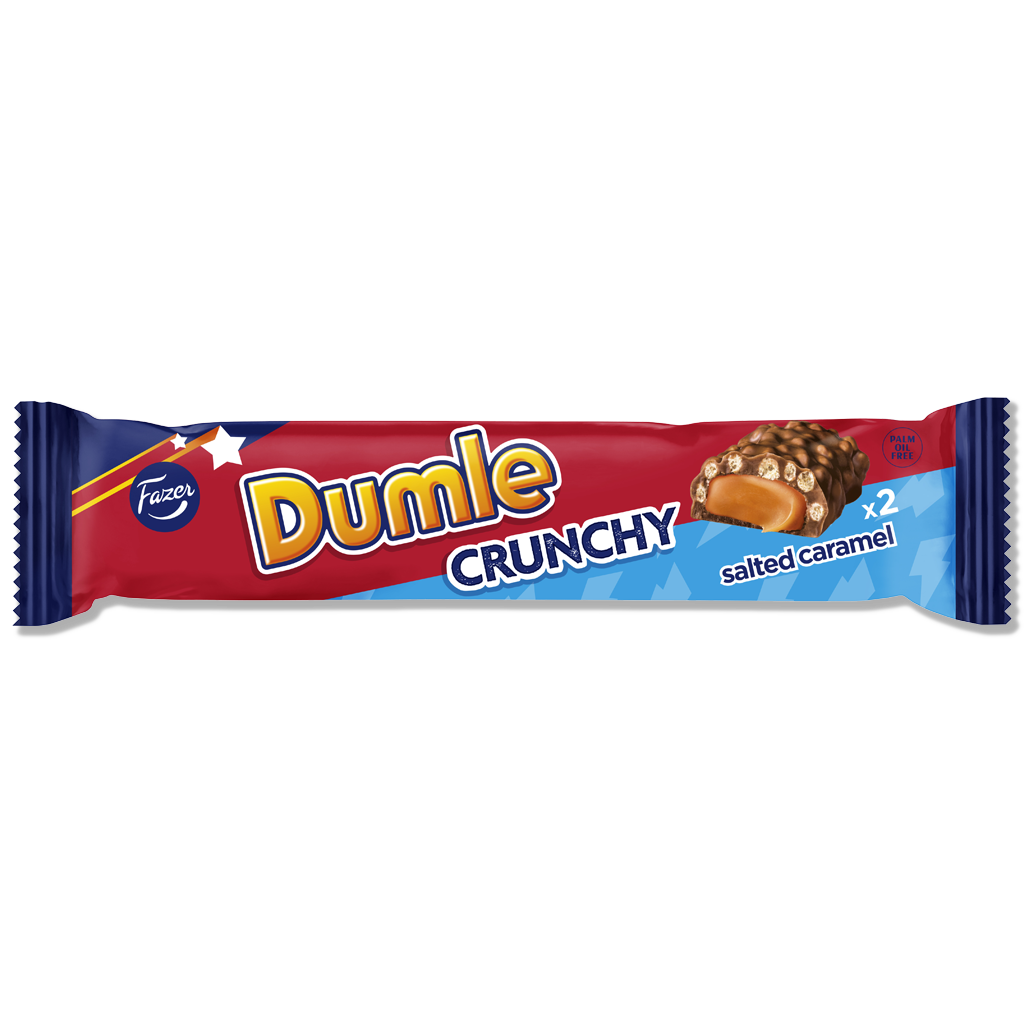 Fazer - Dumle Salted Caramel Crunchy - 55g