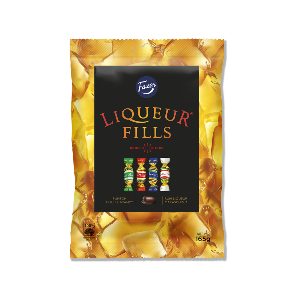 Fazer - Šokolaadipralineed Likööritäidised - 165g