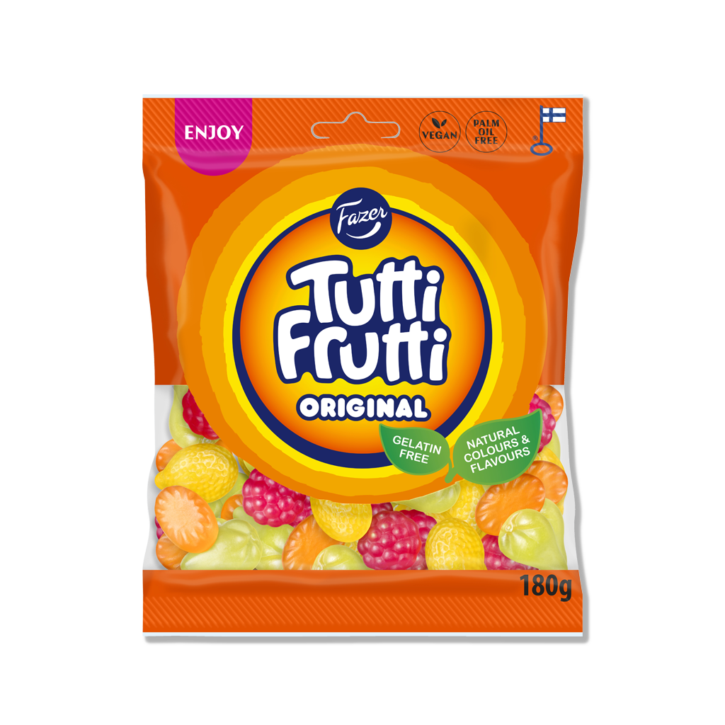 Fazer - Tutti Frutti Original - 180g 