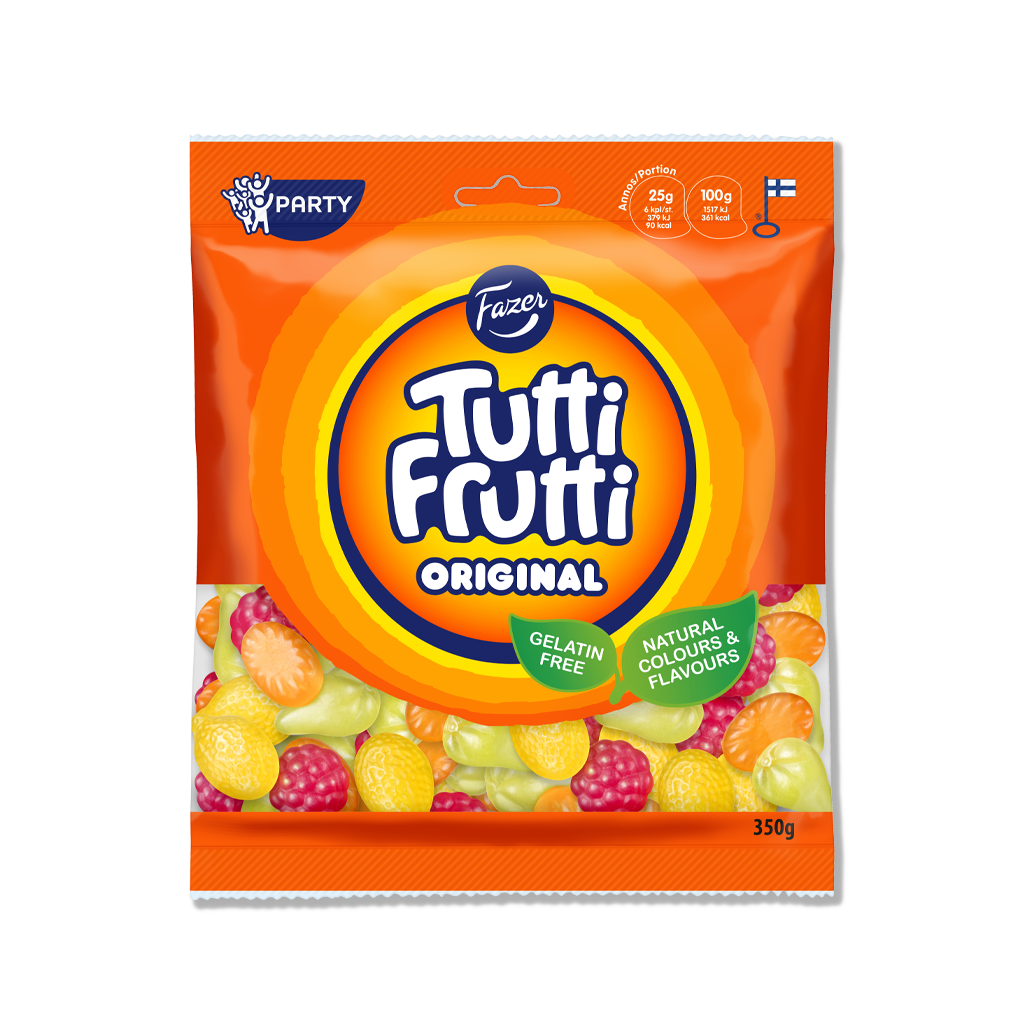 Fazer - Tutti Frutti Original Party Pack - 350g 