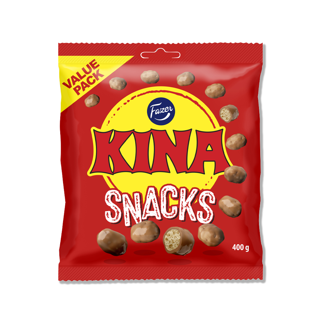 Fazer - Kina Röd Snacks Value Pack - 400g