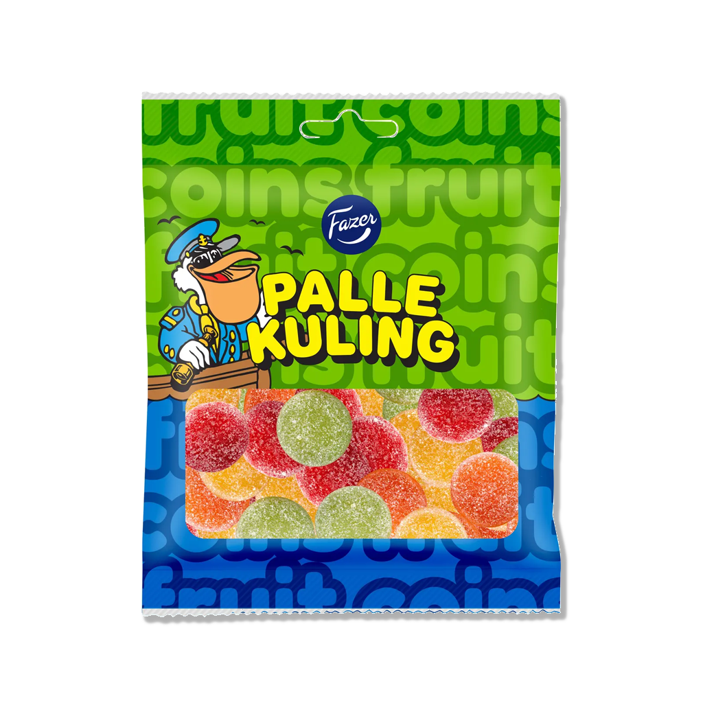 Fazer - Palle Kuling Fruktpengar - 90g 