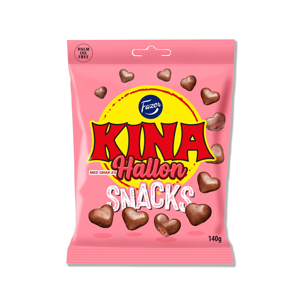 Fazer - Kina Vaarika suupisted - 140g