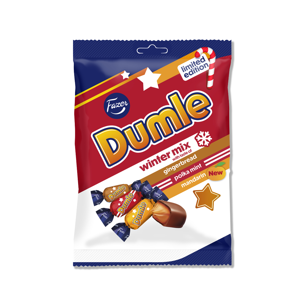 Fazer - Dumle Vintermix - 180g 