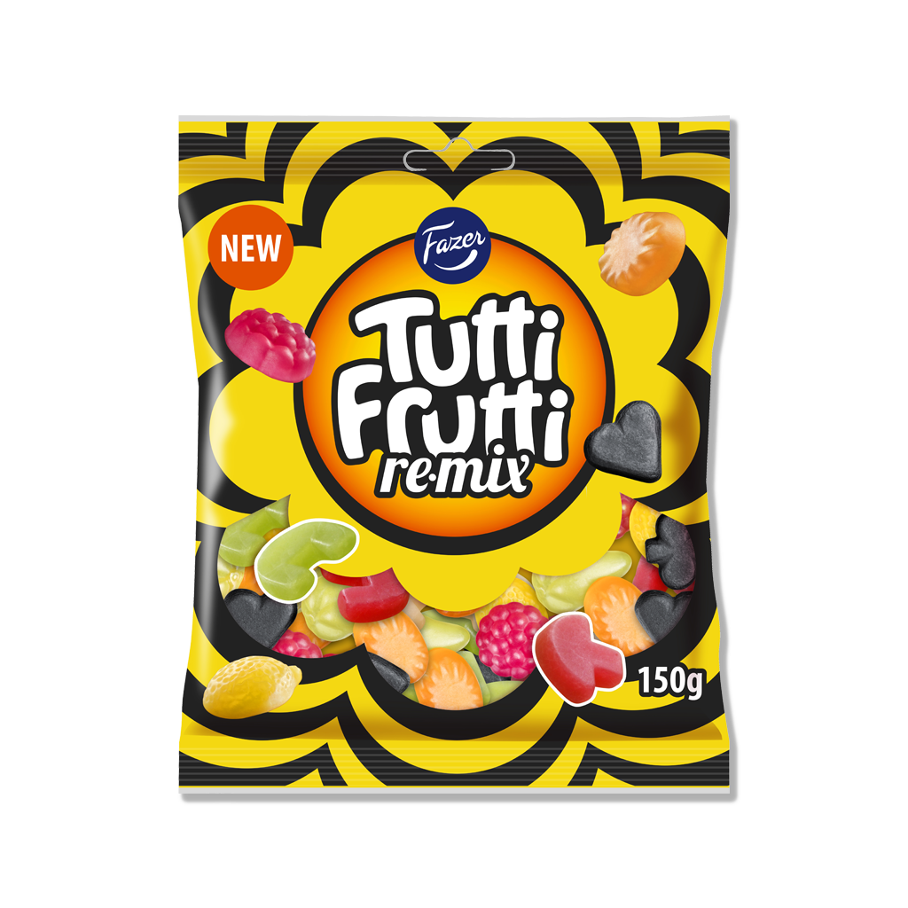 Fazer - Tutti Frutti Remix Original - 150g