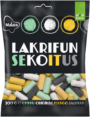 Malaco - Lakrifun - 200g