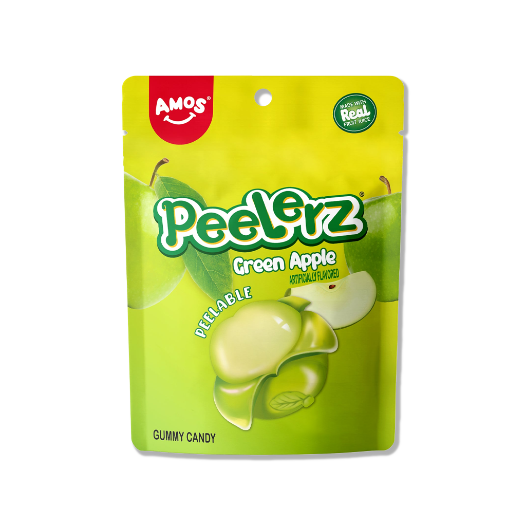 AMOS - Peelerz zöldalmás szelet - 65g 