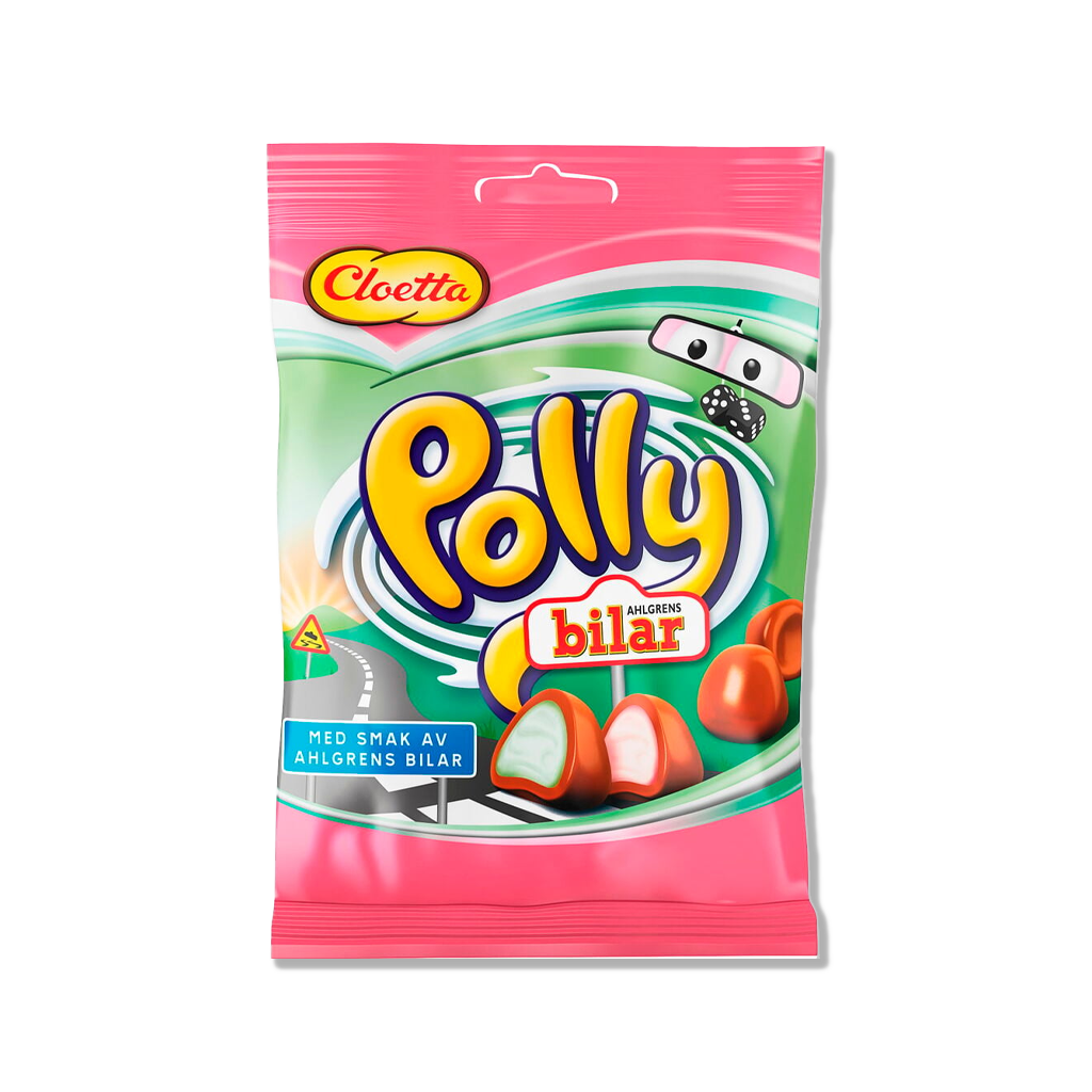 Cloetta - Polly Ahlgrens Bilar - 150g