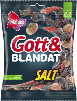 Malaco - Gott & Blandat Salt - 210g