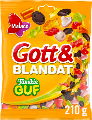 Malaco - Familieguf - 210g