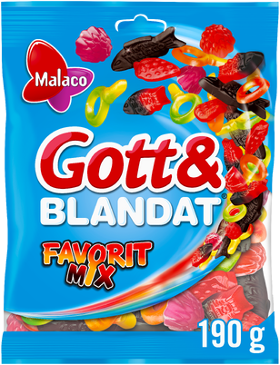 Malaco - Gott & Blandat Favoritmix - 190g