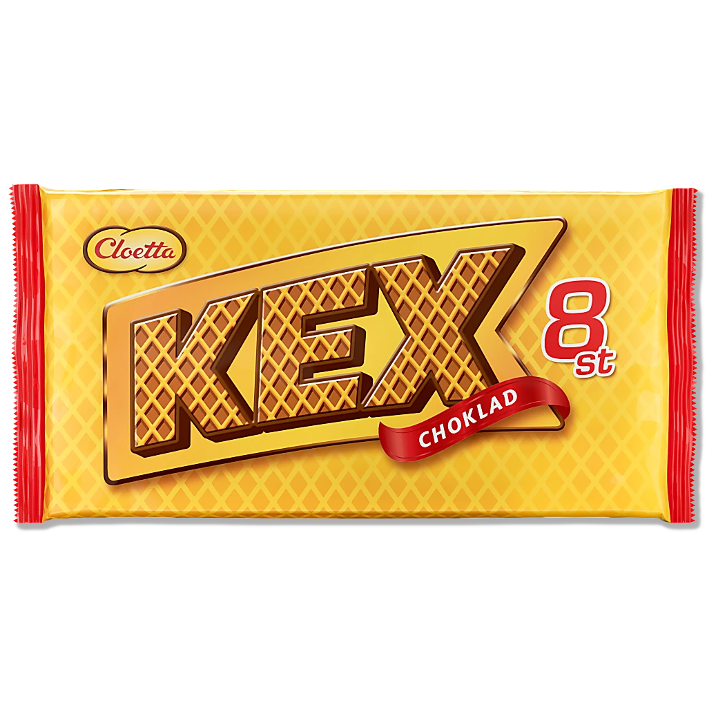 Cloetta - Kex - wafer chocolate bar - 8P - 480g
