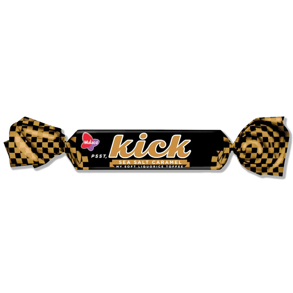 Malaco - KICK SEASALT CARAMEL - 19g