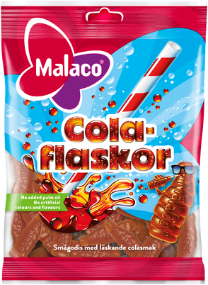 Malaco - Colaflasker - 95g 
