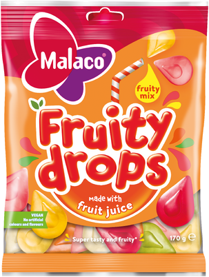 Malaco - Fruity Drops Fruity Mix - 170g