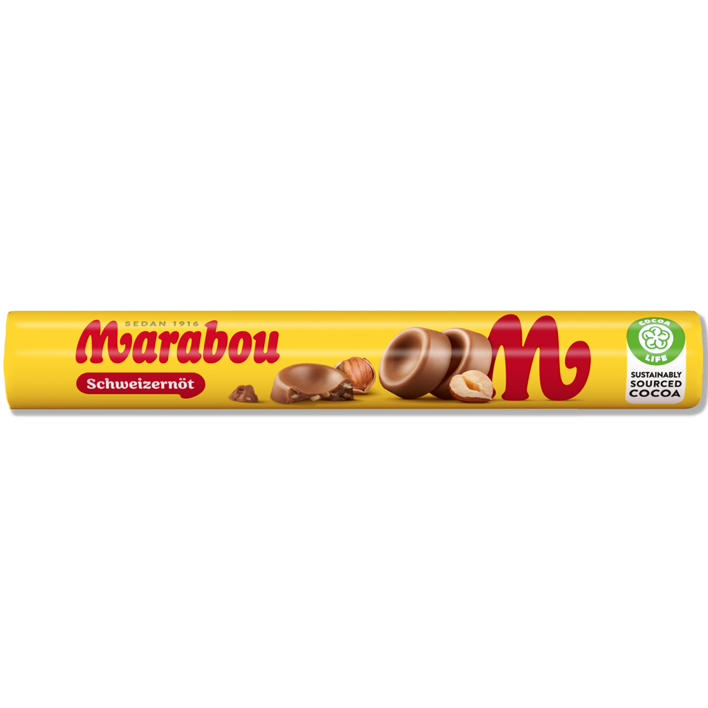 Marabou - Schweizernöt - Rolle - 67g