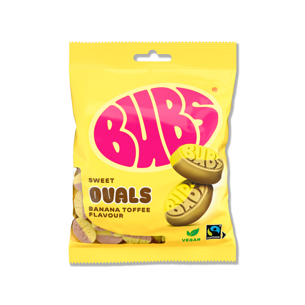 BUBS - Banán & Toffee OVALS - 90g