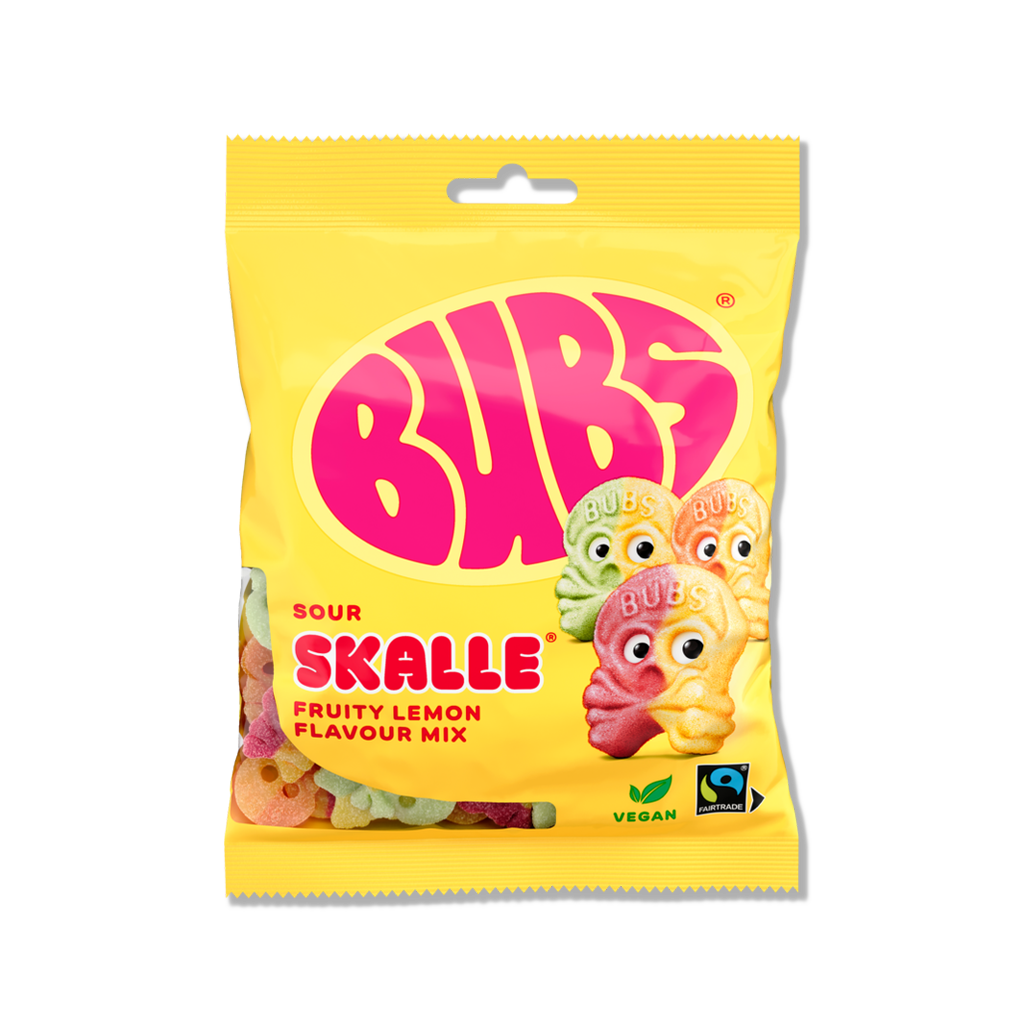 BUBS - Fruitige Citroenmix SKULL - 90 g