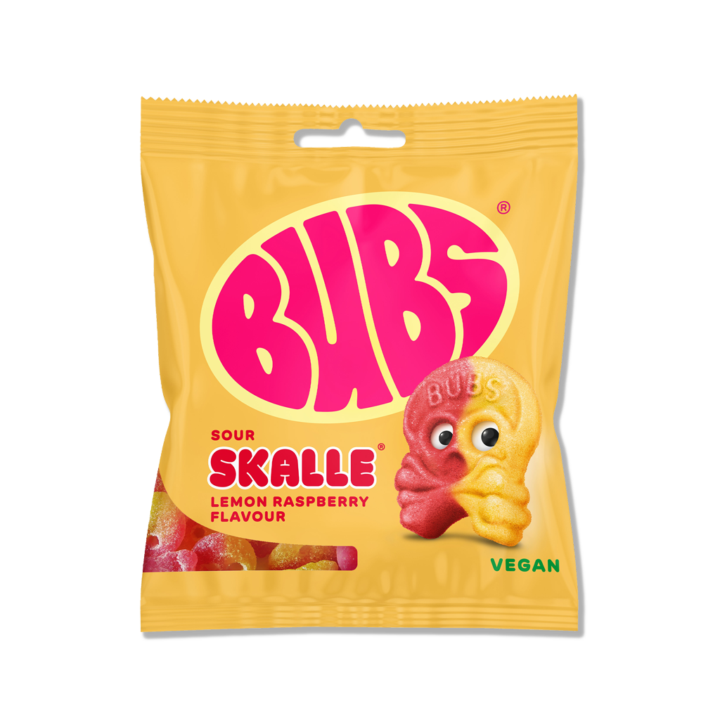 BUBS - Fruktig citronmix SKULL - 190g