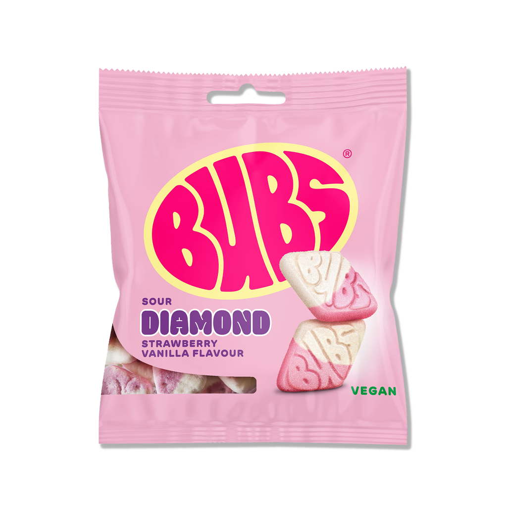 BUBS - Jahoda & Vanilka OVÁLKY - 90g