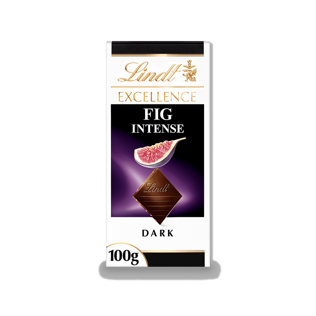 Lindt - Excellence Fig Dark Chocolate - 100g