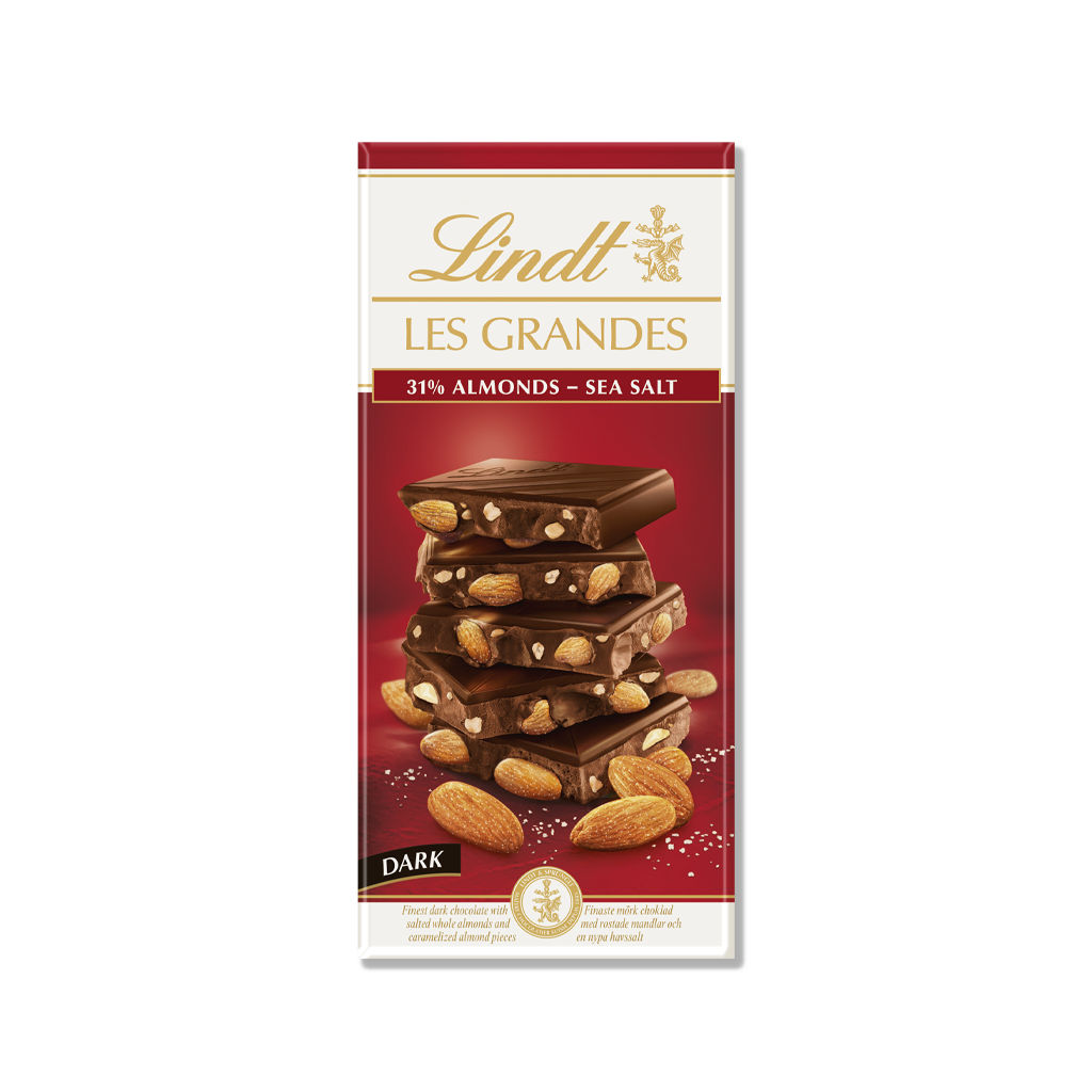 Lindt - Les Grandes Almond Sea Salt - 150g