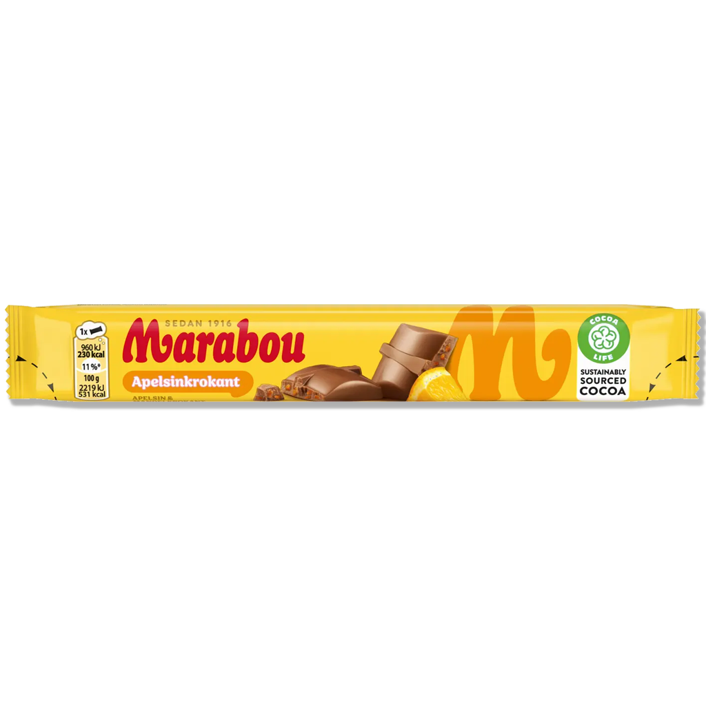 Marabou - Orange Crisp - 43 g