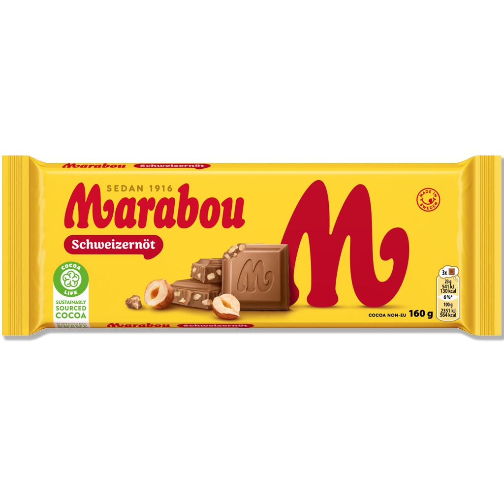 Marabut - Schweizernöt (orzech laskowy) - 160g