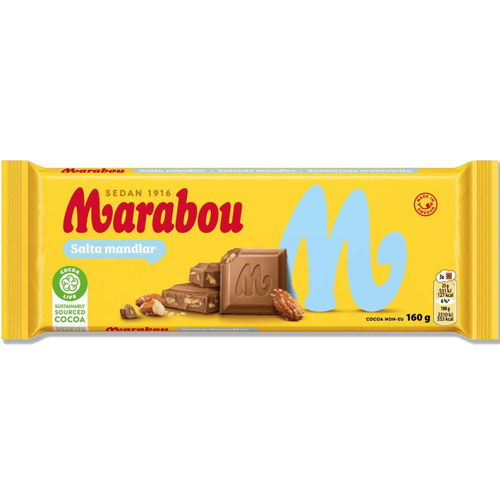 Marabut - Słone Migdały - 160g