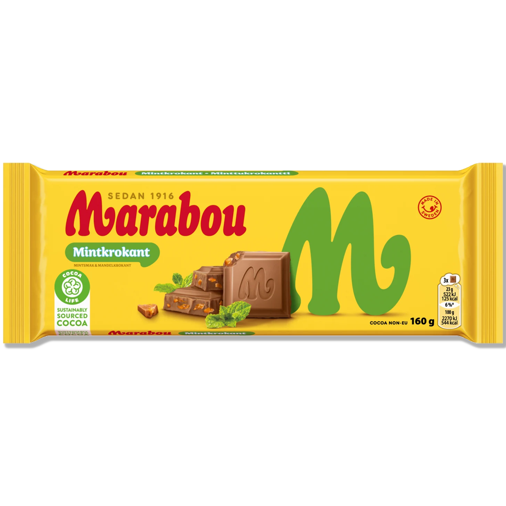 Marabut - Miętowy chrupek - 160g